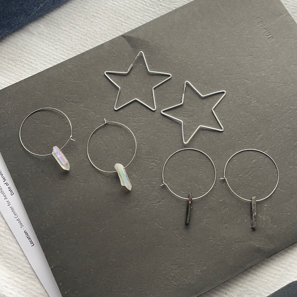 Hoop earring bundle